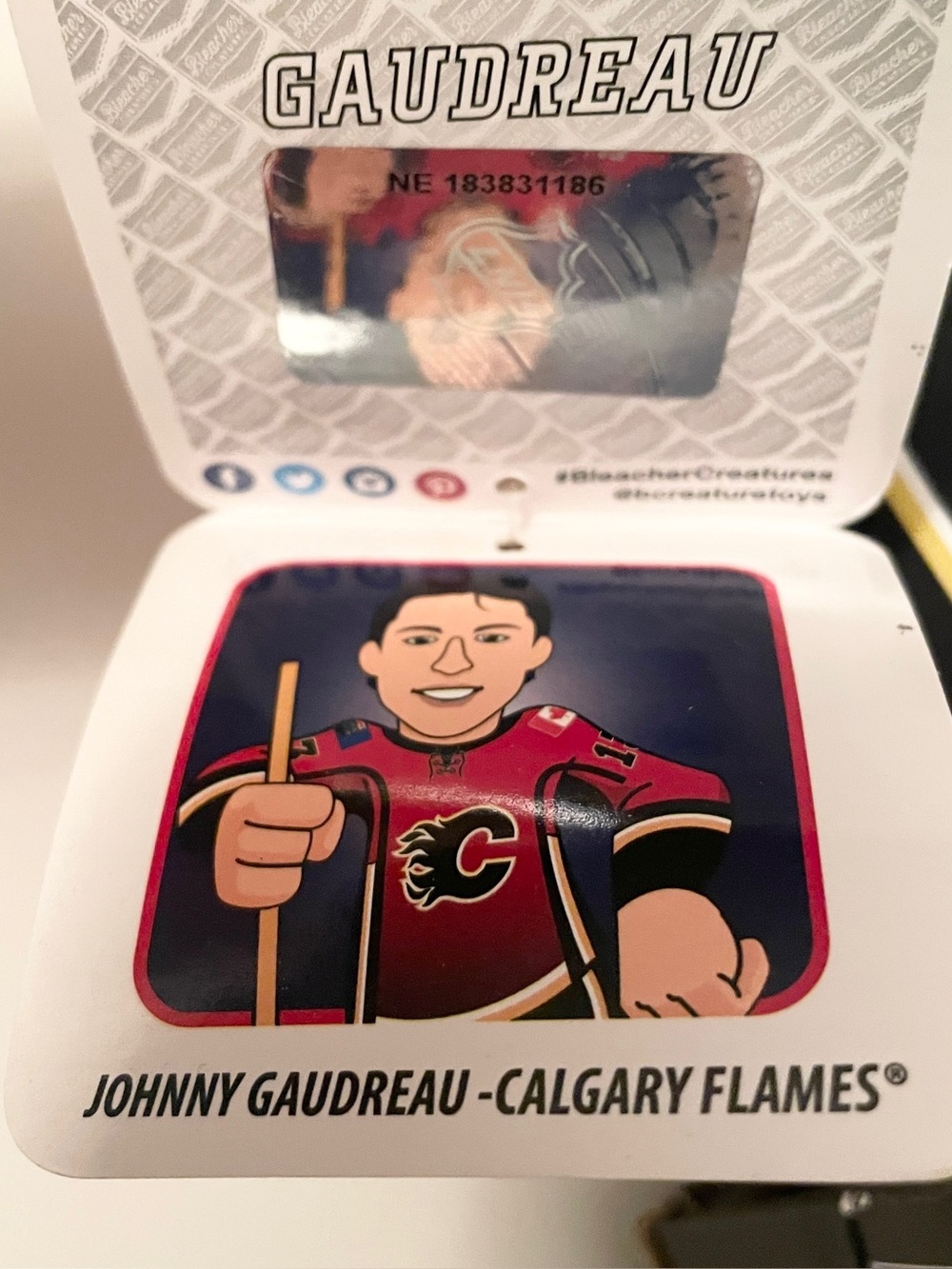 Bleacher Creatures NHL Calgary Flames Johnny Gaudreau 10" Plush Figure - Picture 5 of 15